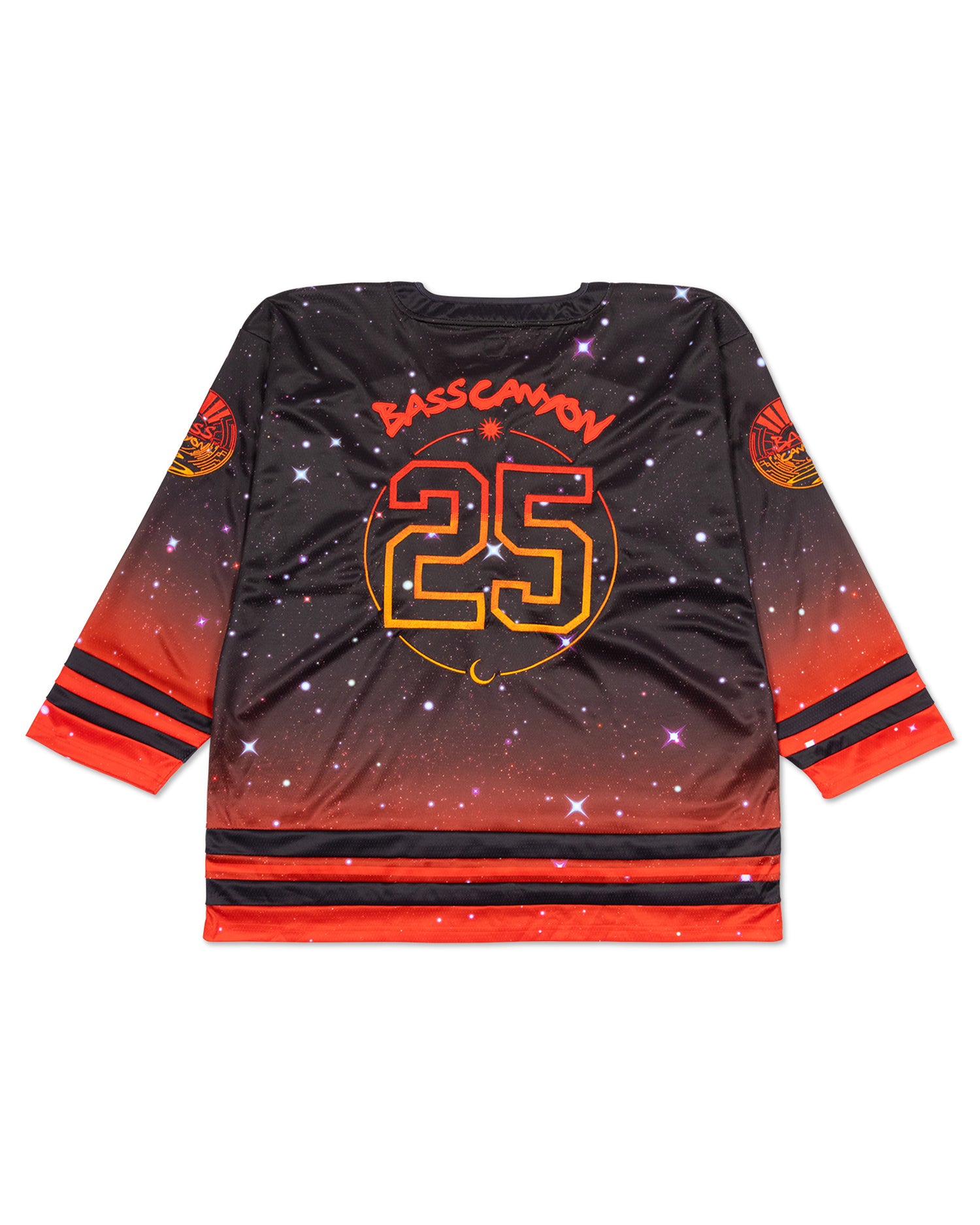 Bass Canyon Hockey Jersey - Red Orange