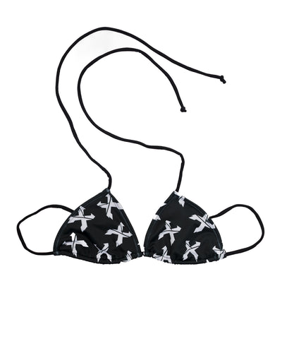 Sliced Logo Bikini Tops - Excision