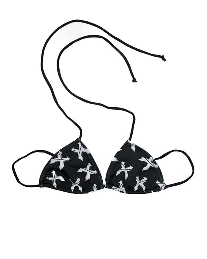 Sliced Logo Bikini Tops - Excision