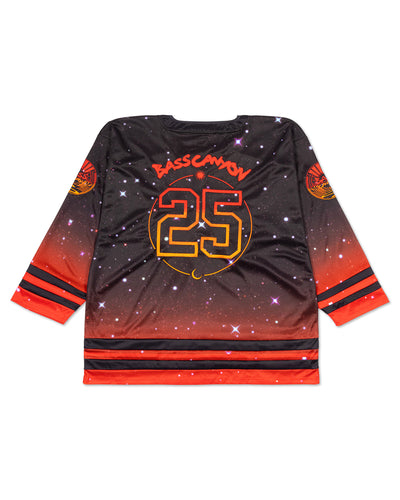 Bass Canyon Hockey Jersey - Red Orange