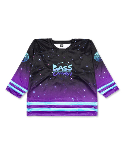 Bass Canyon Hockey Jersey - Blue Purple