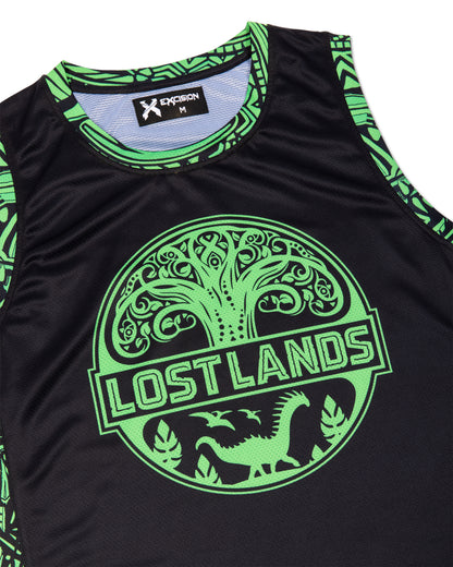 Excision Green Lost Lands Basketball Jersey