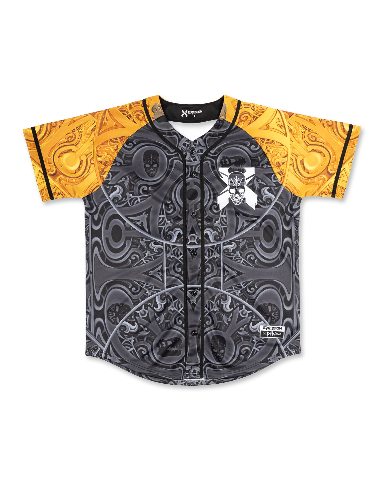 Excision x Kai Wachi Thunderdome Baseball Jersey