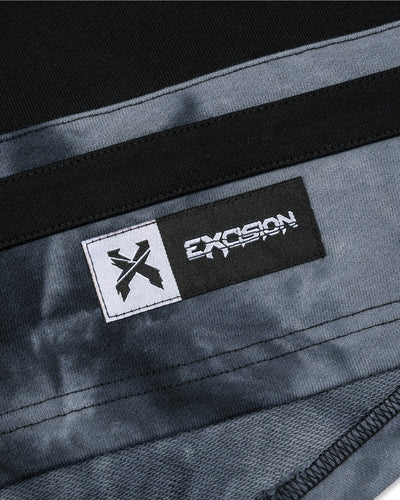 Black Tie Dye Lacer Hoodie - Excision
