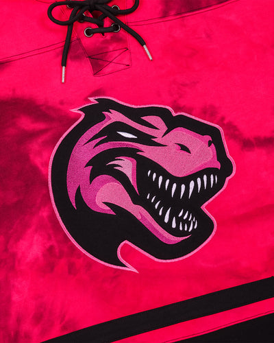 Pink Tie Dye Lacer Hoodie - Excision
