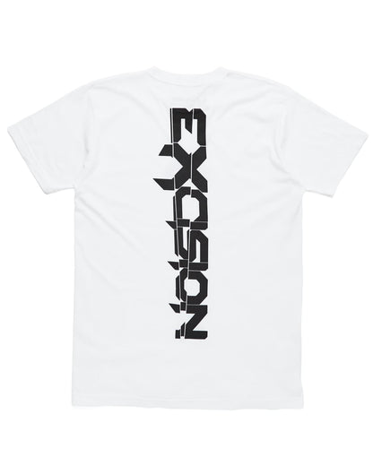 Excision Vertical Tee - White - Excision